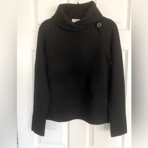 Jcrew cashmere button neck sweater
